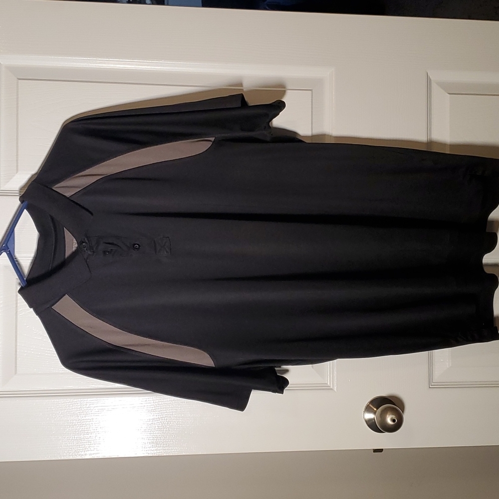 Dri fit polo, black, XXL
